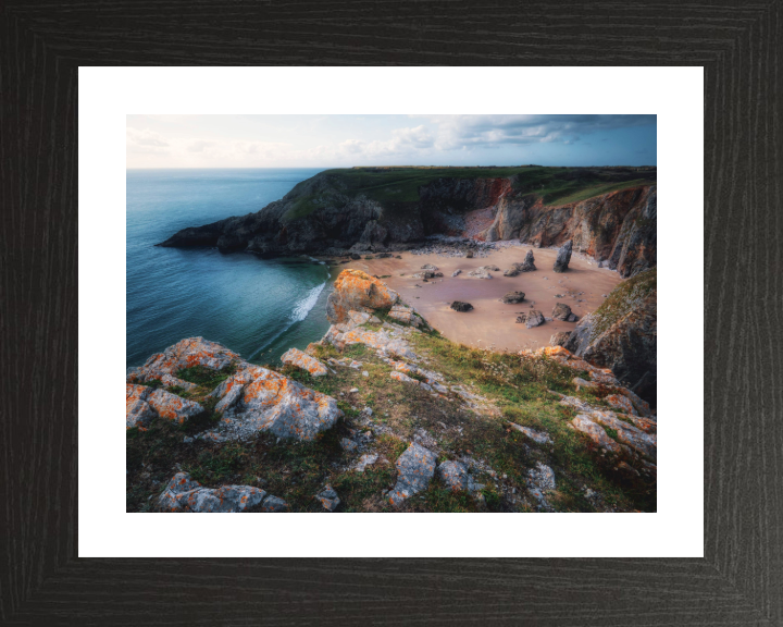 Flimston Bay Wales Photo Print - Canvas - Framed Photo Print - Hampshire Prints