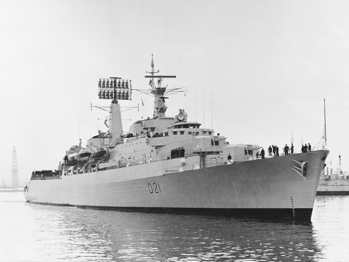 HMS Norfolk D21 County Class Destroyer June 1976 Photo Print - Posters, Prints, & Visual Artwork - by Hampshire Prints (image 1 of 9)