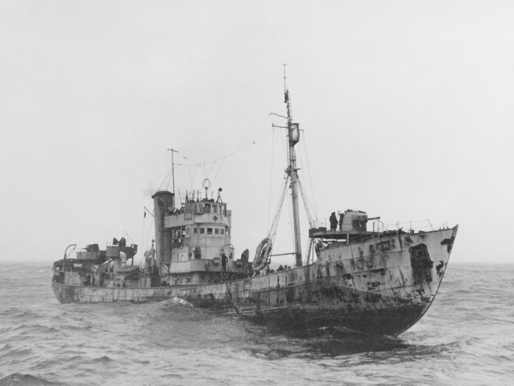 HMS Northern Pride FY105 Fish Class ASW Trawler 1937 Photo Print - Posters, Prints, & Visual Artwork - by Hampshire Prints (image 1 of 9)