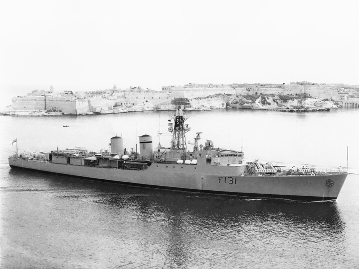 HMS Nubian F131 Tribal Class Frigate Valletta Malta Photo Print - Posters, Prints, & Visual Artwork - by Hampshire Prints (image 1 of 9)