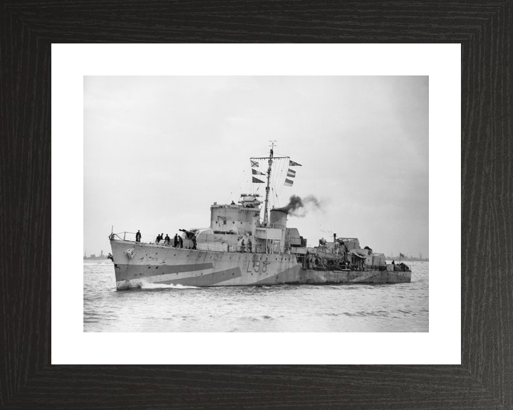 HMS Oakley L98 Hunt Class Destroyer March 1943 Photo Print - Posters, Prints, & Visual Artwork - by Hampshire Prints (image 2 of 9)