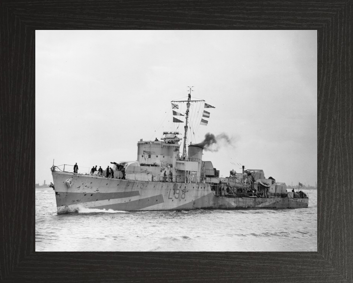HMS Oakley L98 Hunt Class Destroyer March 1943 Photo Print - Posters, Prints, & Visual Artwork - by Hampshire Prints (image 3 of 9)