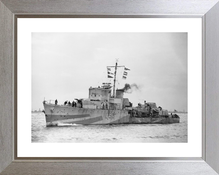 HMS Oakley L98 Hunt Class Destroyer March 1943 Photo Print - Posters, Prints, & Visual Artwork - by Hampshire Prints (image 6 of 9)