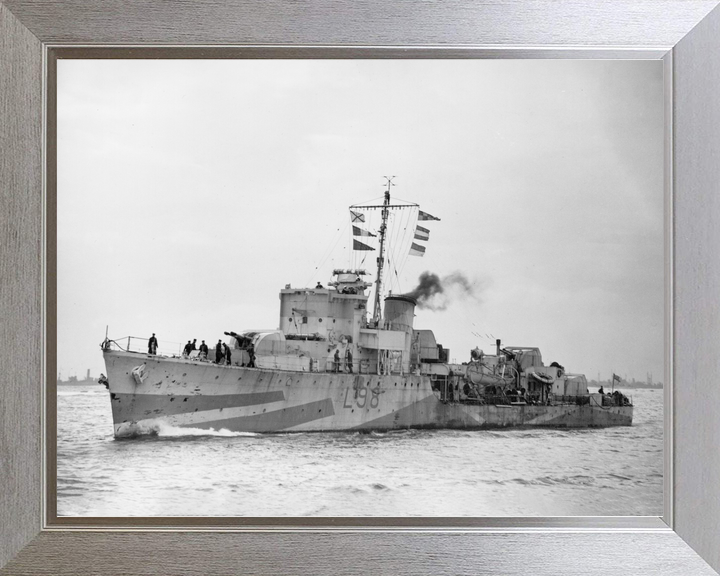 HMS Oakley L98 Hunt Class Destroyer March 1943 Photo Print - Posters, Prints, & Visual Artwork - by Hampshire Prints (image 7 of 9)