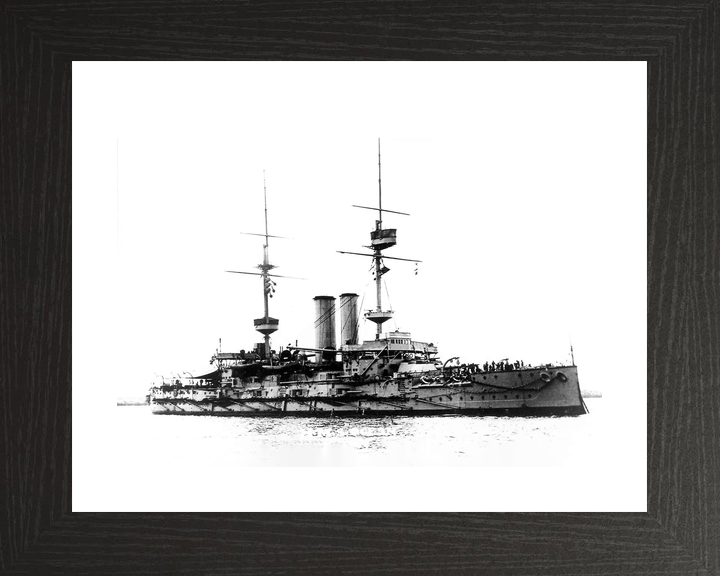 HMS Ocean 1898 Pre Dreadnought Battleship 1902 Photo Print - Posters, Prints, & Visual Artwork - by Hampshire Prints (image 2 of 9)