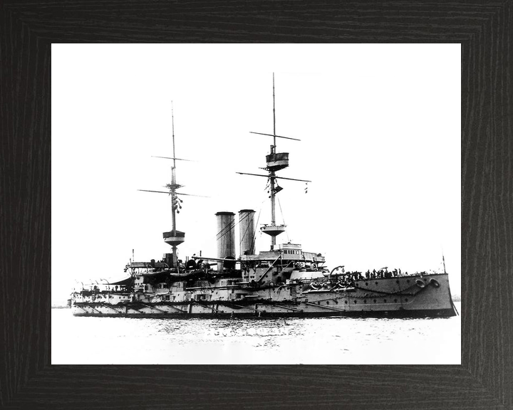 HMS Ocean 1898 Pre Dreadnought Battleship 1902 Photo Print - Posters, Prints, & Visual Artwork - by Hampshire Prints (image 3 of 9)