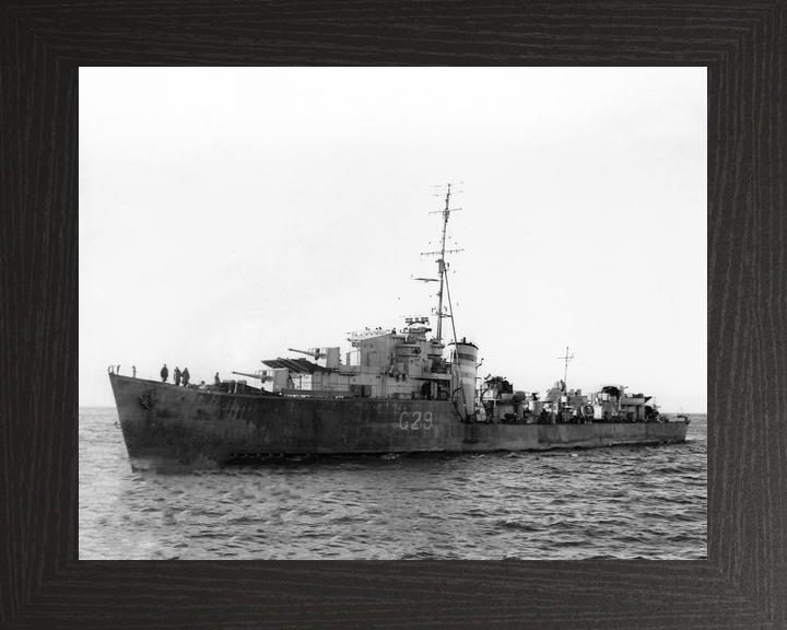 HMS Offa G29 O Class Destroyer March 1942 Photo Print - Posters, Prints, & Visual Artwork - by Hampshire Prints (image 3 of 9)