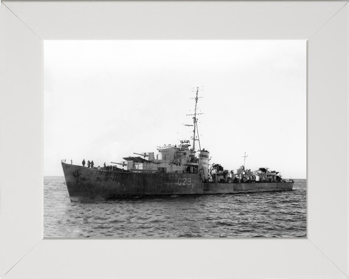 HMS Offa G29 O Class Destroyer March 1942 Photo Print - Posters, Prints, & Visual Artwork - by Hampshire Prints (image 5 of 9)