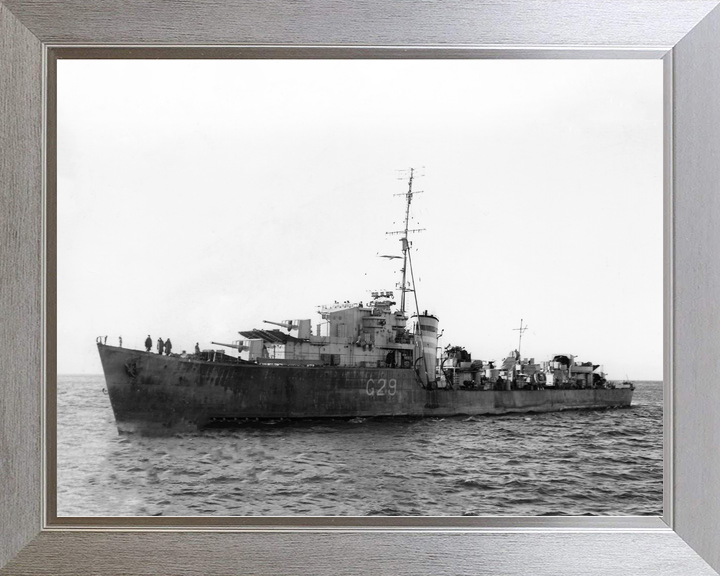 HMS Offa G29 O Class Destroyer March 1942 Photo Print - Posters, Prints, & Visual Artwork - by Hampshire Prints (image 7 of 9)