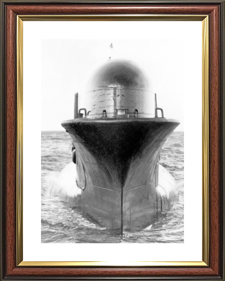 HMS Oracle S16 Oberon Class Submarine Bow