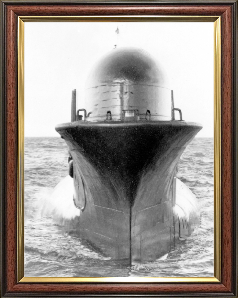 HMS Oracle S16 Oberon Class Submarine Bow