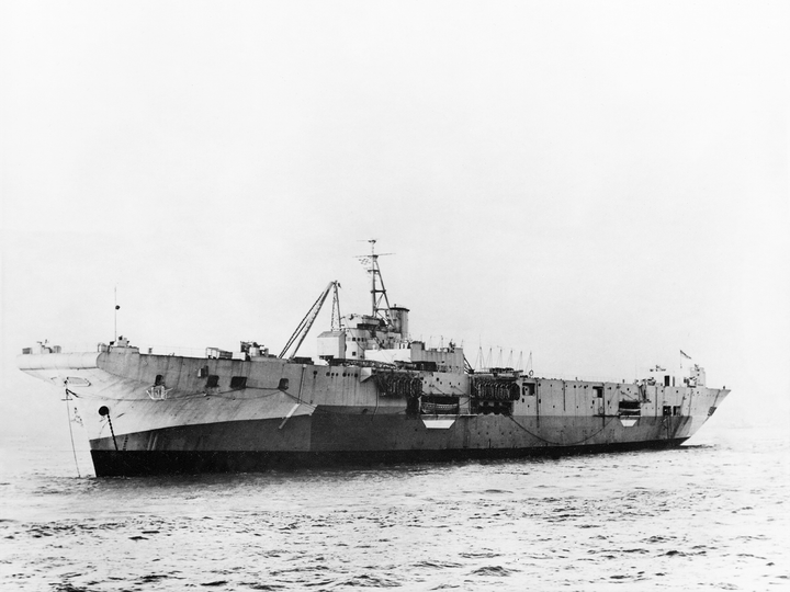 HMS Pioneer R76 Colossus Class Aircraft Carrier February 1945 Photo Print - Posters, Prints, & Visual Artwork - by Hampshire Prints (image 1 of 9)