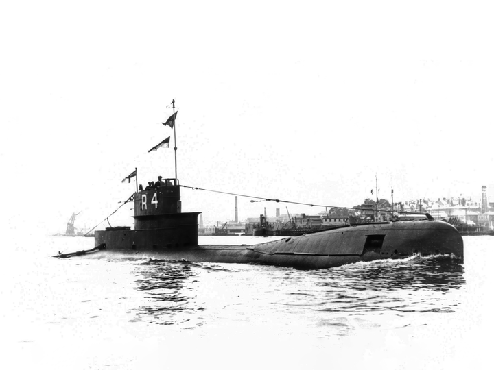 HMS R4 R Class Submarine