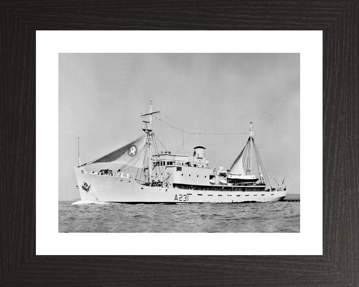 HMS Reclaim A231 Submarine Rescue Vessel Low Port Side Photo Print - Posters, Prints, & Visual Artwork - by Hampshire Prints (image 2 of 9)