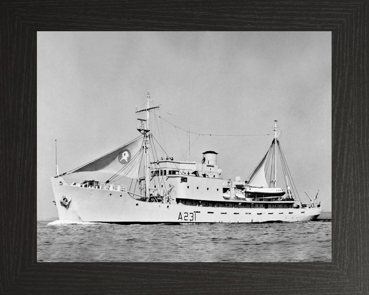 HMS Reclaim A231 Submarine Rescue Vessel Low Port Side Photo Print - Posters, Prints, & Visual Artwork - by Hampshire Prints (image 3 of 9)
