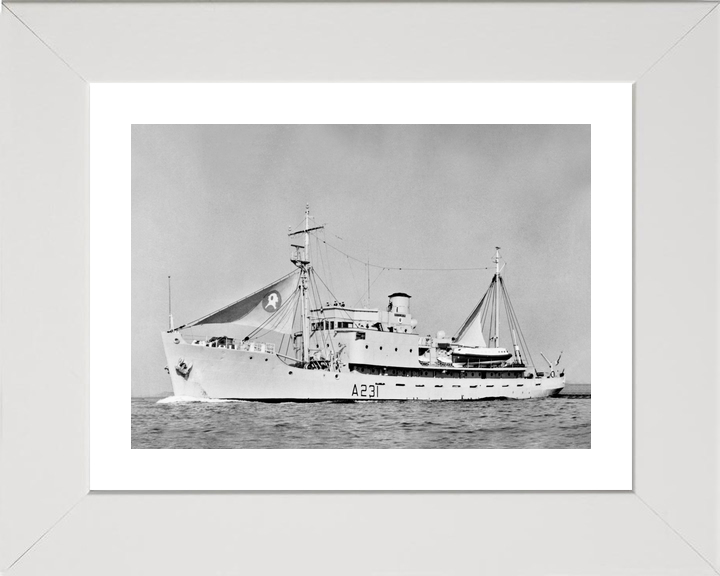 HMS Reclaim A231 Submarine Rescue Vessel Low Port Side Photo Print - Posters, Prints, & Visual Artwork - by Hampshire Prints (image 4 of 9)