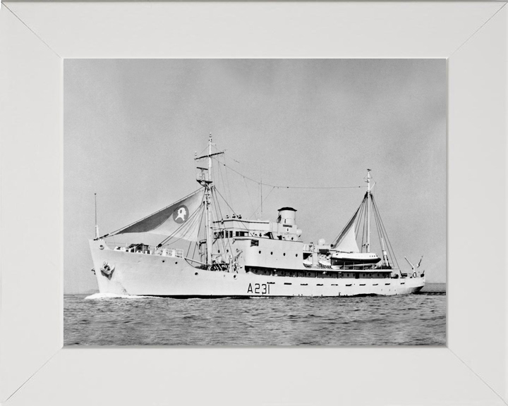 HMS Reclaim A231 Submarine Rescue Vessel Low Port Side Photo Print - Posters, Prints, & Visual Artwork - by Hampshire Prints (image 5 of 9)
