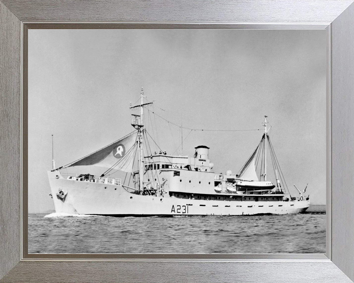 HMS Reclaim A231 Submarine Rescue Vessel Low Port Side Photo Print - Posters, Prints, & Visual Artwork - by Hampshire Prints (image 7 of 9)
