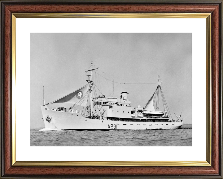 HMS Reclaim A231 Submarine Rescue Vessel Low Port Side Photo Print - Posters, Prints, & Visual Artwork - by Hampshire Prints (image 8 of 9)