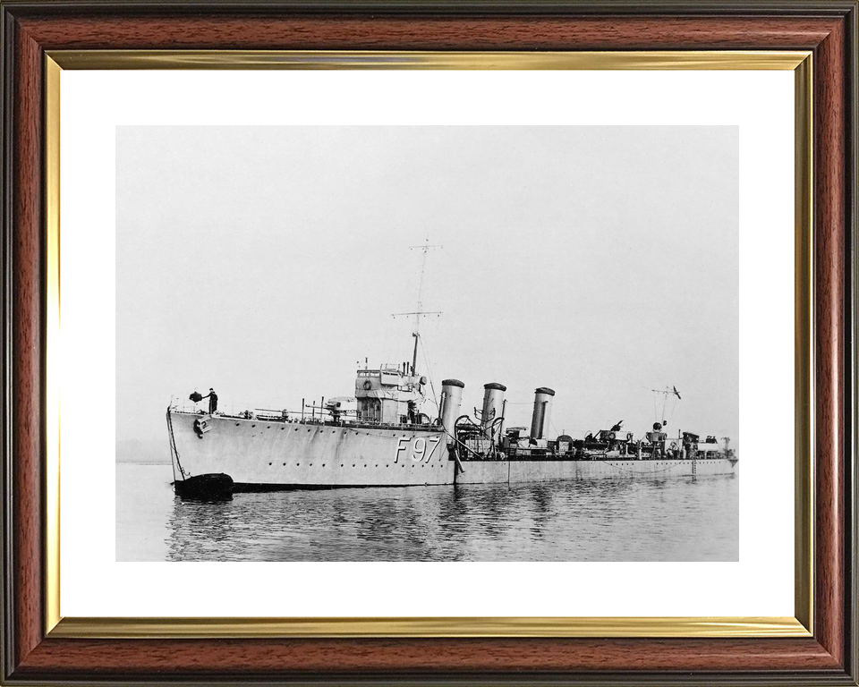 HMS Redgauntlet F97 R Class Destroyer 1918 Photo Print - Posters, Prints, & Visual Artwork - by Hampshire Prints (image 8 of 9)