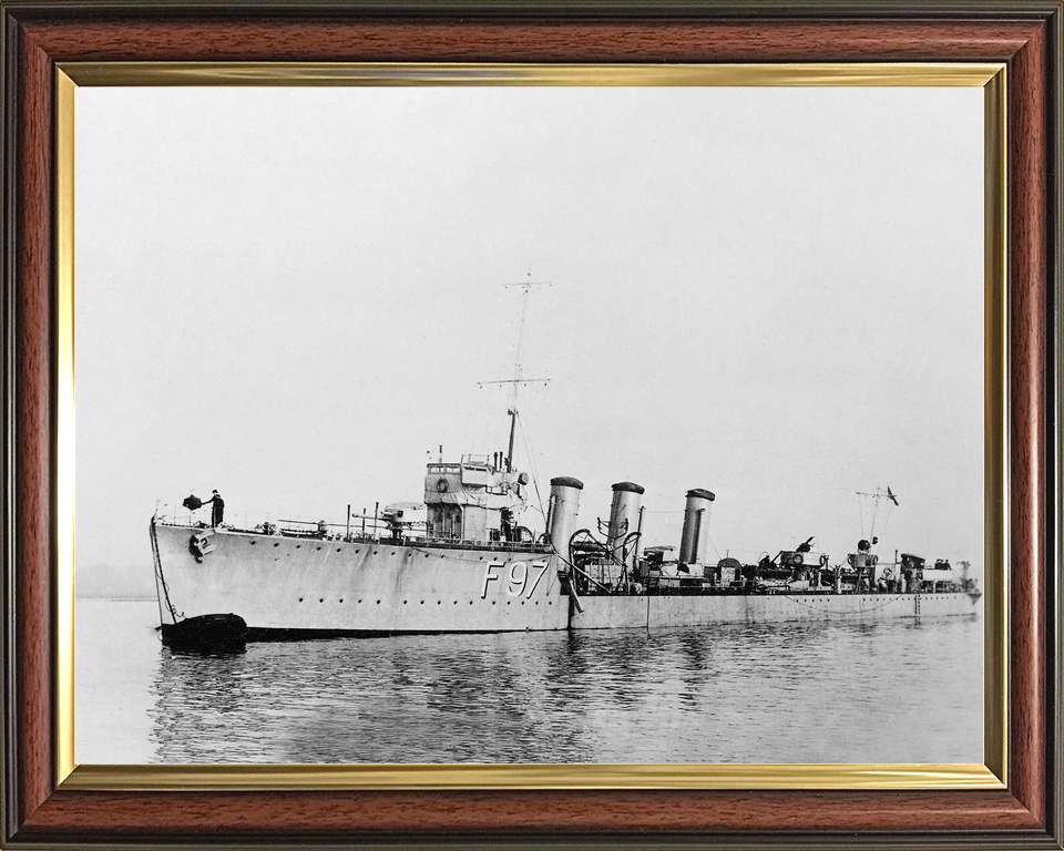 HMS Redgauntlet F97 R Class Destroyer 1918 Photo Print - Posters, Prints, & Visual Artwork - by Hampshire Prints (image 9 of 9)