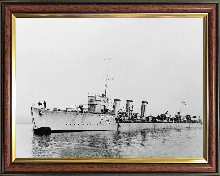 HMS Redgauntlet F97 R Class Destroyer 1918 Photo Print - Posters, Prints, & Visual Artwork - by Hampshire Prints (image 9 of 9)