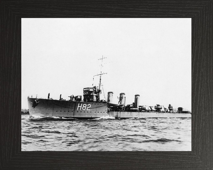 HMS Restless H82 R Class Destroyer Port Side Photo Print - Posters, Prints, & Visual Artwork - by Hampshire Prints (image 3 of 9)