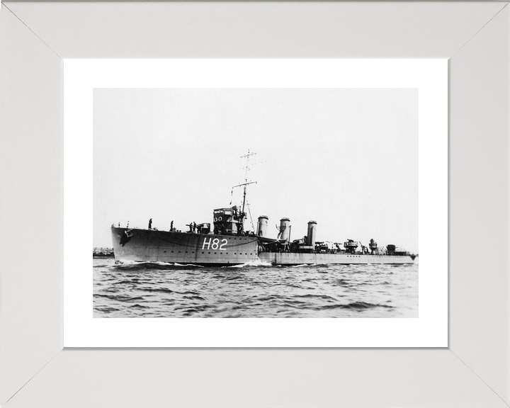 HMS Restless H82 R Class Destroyer Port Side Photo Print - Posters, Prints, & Visual Artwork - by Hampshire Prints (image 4 of 9)