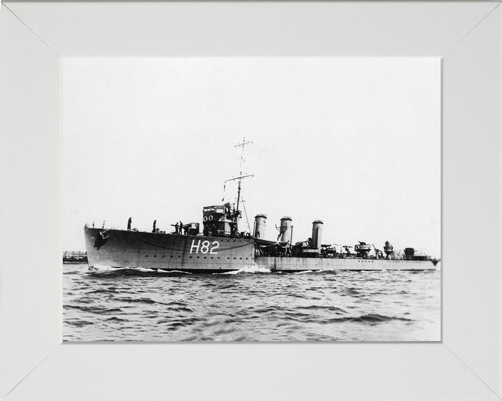 HMS Restless H82 R Class Destroyer Port Side Photo Print - Posters, Prints, & Visual Artwork - by Hampshire Prints (image 5 of 9)