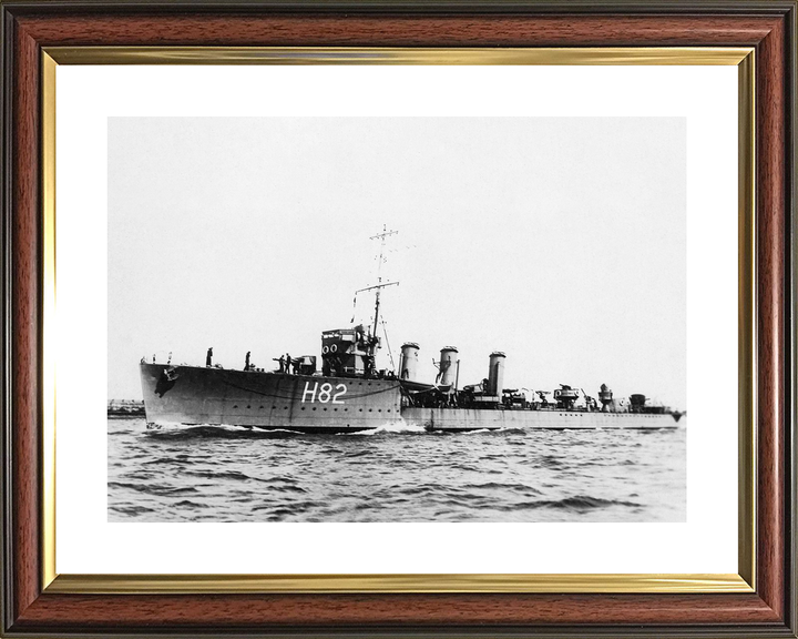 HMS Restless H82 R Class Destroyer Port Side Photo Print - Posters, Prints, & Visual Artwork - by Hampshire Prints (image 8 of 9)