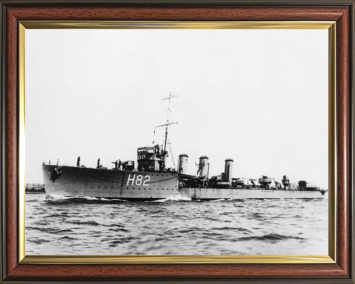 HMS Restless H82 R Class Destroyer Port Side Photo Print - Posters, Prints, & Visual Artwork - by Hampshire Prints (image 9 of 9)