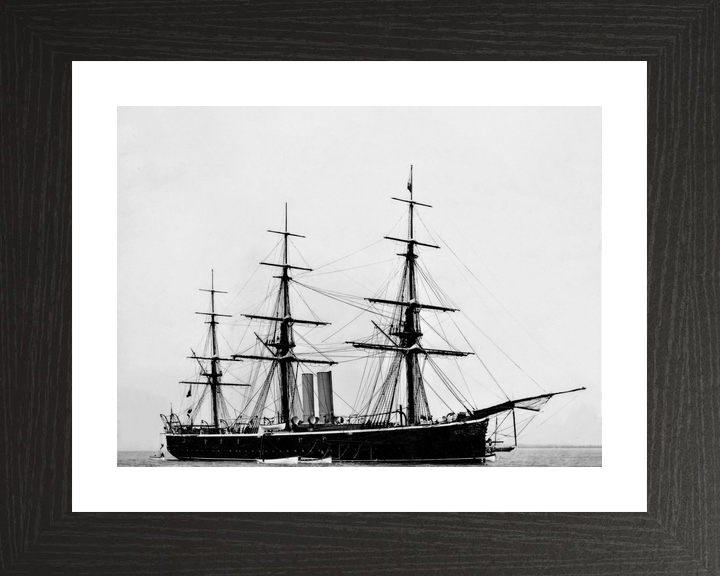 HMS Rover 1874 Iron Screw Corvette 1894 Photo Print - Posters, Prints, & Visual Artwork - by Hampshire Prints (image 2 of 9)