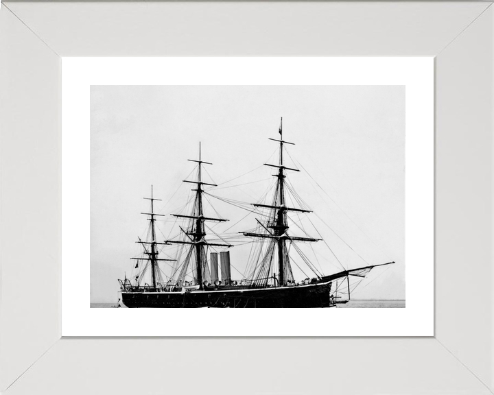 HMS Rover 1874 Iron Screw Corvette 1894 Photo Print - Posters, Prints, & Visual Artwork - by Hampshire Prints (image 4 of 9)