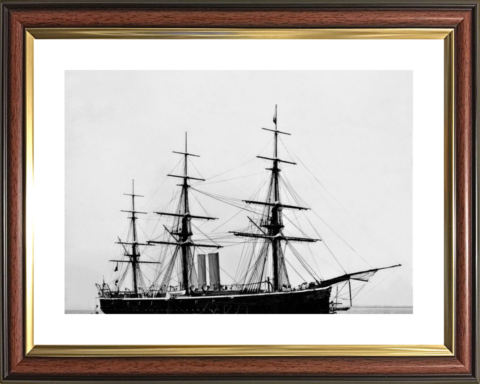 HMS Rover 1874 Iron Screw Corvette 1894 Photo Print - Posters, Prints, & Visual Artwork - by Hampshire Prints (image 8 of 9)