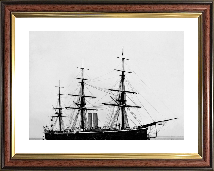 HMS Rover 1874 Iron Screw Corvette 1894 Photo Print - Posters, Prints, & Visual Artwork - by Hampshire Prints (image 8 of 9)
