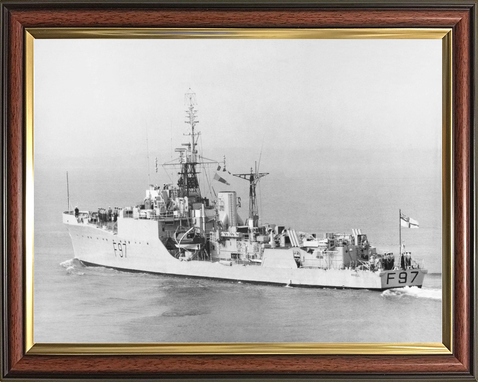 HMS Russell F97 Blackwood Class Frigate June 1973 Photo Print - Posters, Prints, & Visual Artwork - by Hampshire Prints (image 9 of 9)