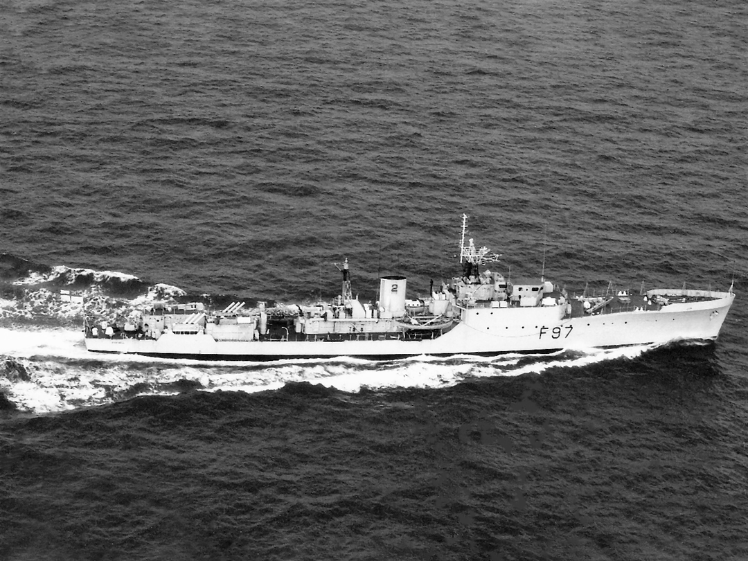HMS Russell F97 Blackwood Class Frigate 1957 Photo Print - Posters, Prints, & Visual Artwork - by Hampshire Prints (image 1 of 9)