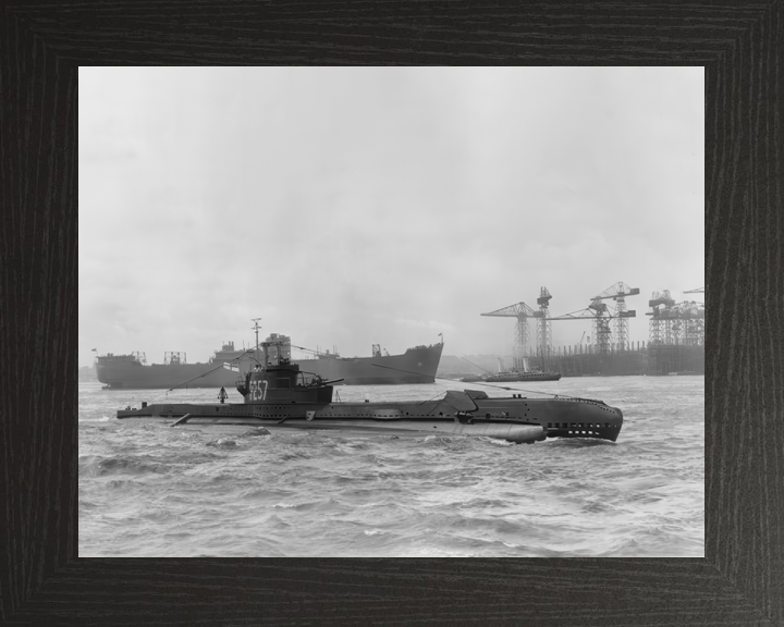 HMS Saga P257 S Class Submarine 1945