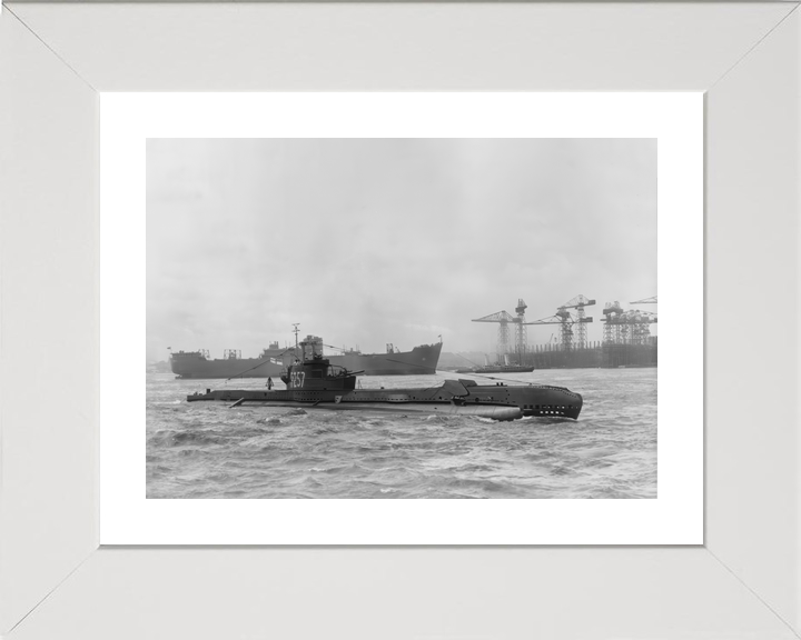 HMS Saga P257 S Class Submarine 1945