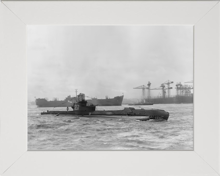 HMS Saga P257 S Class Submarine 1945