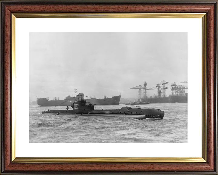 HMS Saga P257 S Class Submarine 1945
