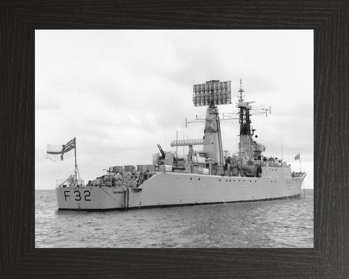 HMS Salisbury F32 Salisbury Class Frigate 1963 Photo Print - Posters, Prints, & Visual Artwork - by Hampshire Prints (image 3 of 9)