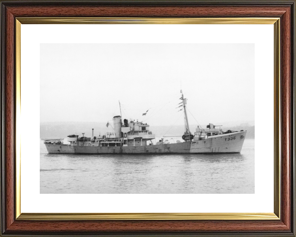 HMS Sapper T336 Military Class Trawler Warship Photo Print - Posters, Prints, & Visual Artwork - by Hampshire Prints (image 8 of 9)