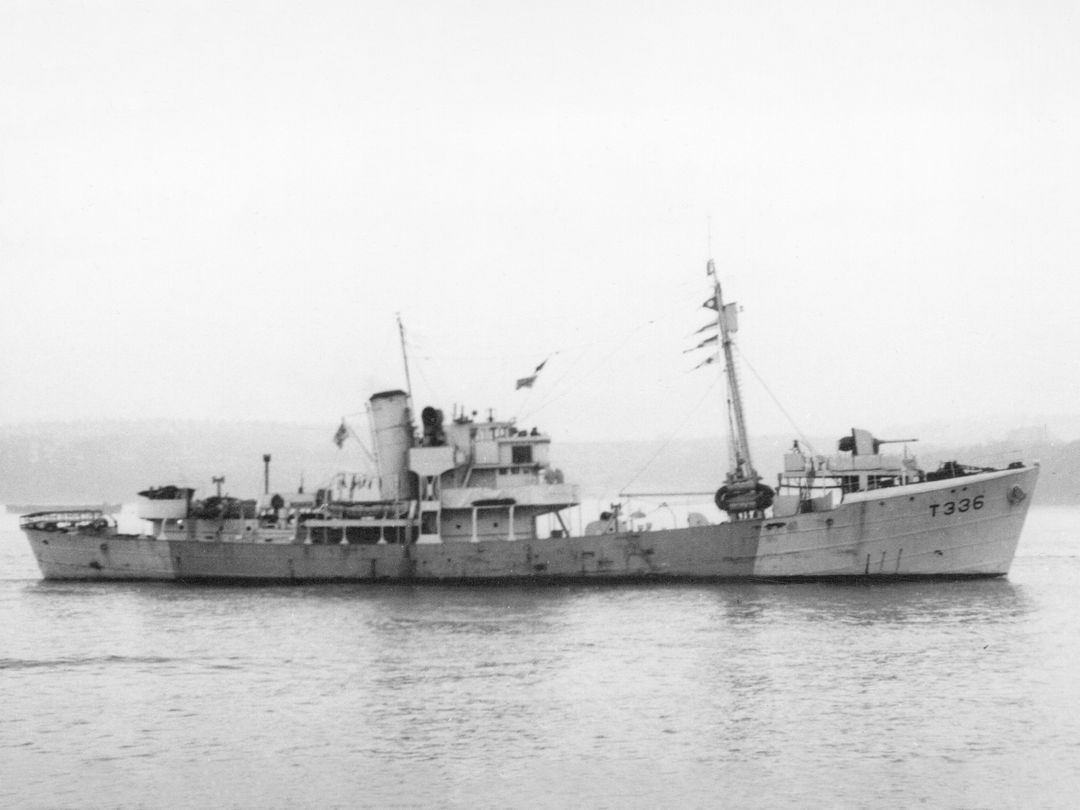 HMS Sapper T336 Military Class Trawler Warship Photo Print - Posters, Prints, & Visual Artwork - by Hampshire Prints (image 1 of 9)