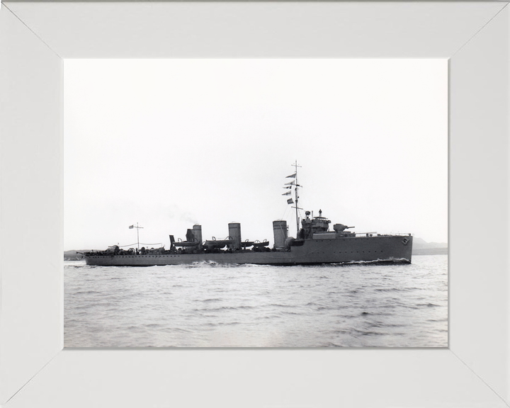 HMS Scourge 1910 Beagle Class Destroyer 1914 Photo Print - Posters, Prints, & Visual Artwork - by Hampshire Prints (image 5 of 9)