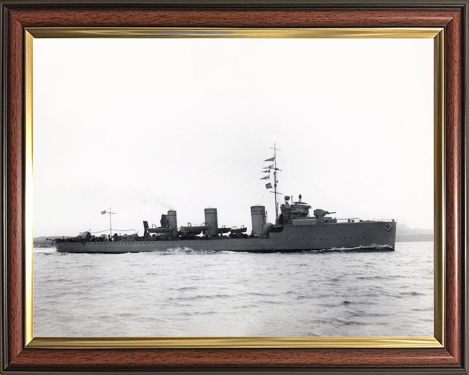 HMS Scourge 1910 Beagle Class Destroyer 1914 Photo Print - Posters, Prints, & Visual Artwork - by Hampshire Prints (image 9 of 9)