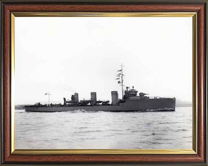 HMS Scourge 1910 Beagle Class Destroyer 1914 Photo Print - Posters, Prints, & Visual Artwork - by Hampshire Prints (image 9 of 9)