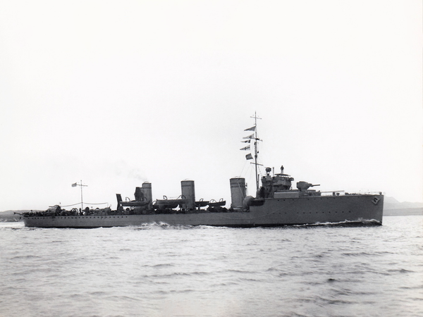 HMS Scourge 1910 Beagle Class Destroyer 1914