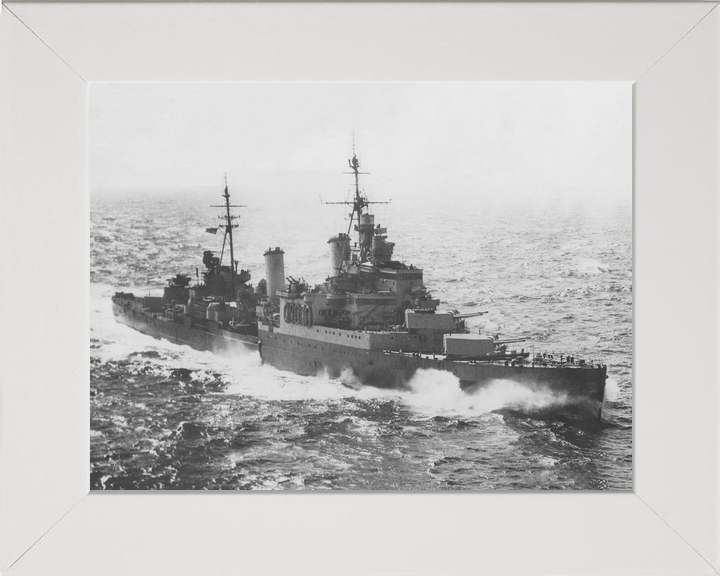 HMS Sheffield C24 Town Class Light Cruiser Warship 1944 Photo Print - Posters, Prints, & Visual Artwork - by Hampshire Prints (image 5 of 9)