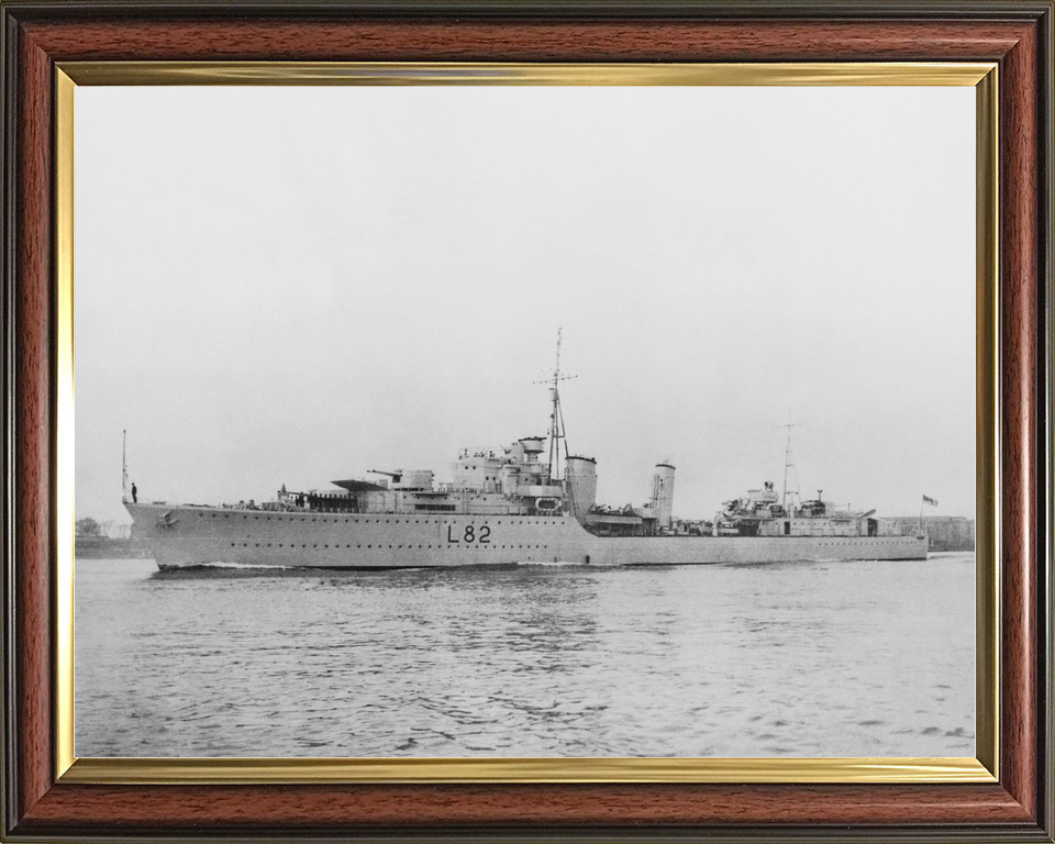 HMS Sikh L82 Tribal Class Destroyer 1938 Photo Print - Posters, Prints, & Visual Artwork - by Hampshire Prints (image 9 of 9)